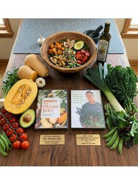 Dr. Mark Hyman’s 2 New Sealed The Pegan Diet and How to Use Superfoods...DVDs